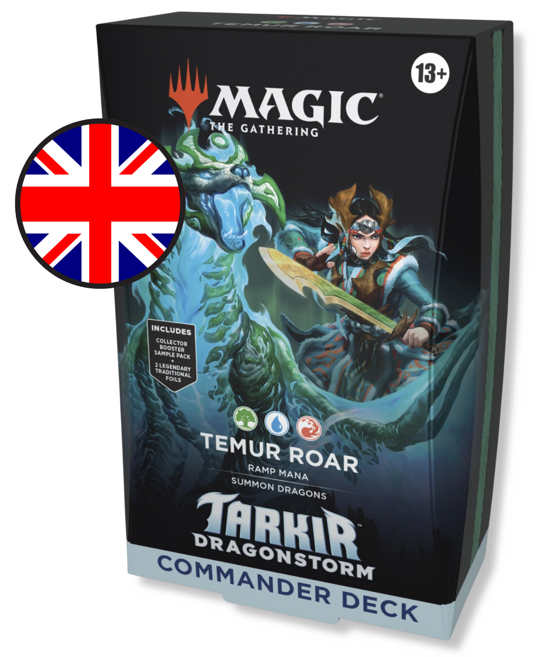 MTG -Tarkir: Dragonstorm - Commander Deck Temur Roar ENG