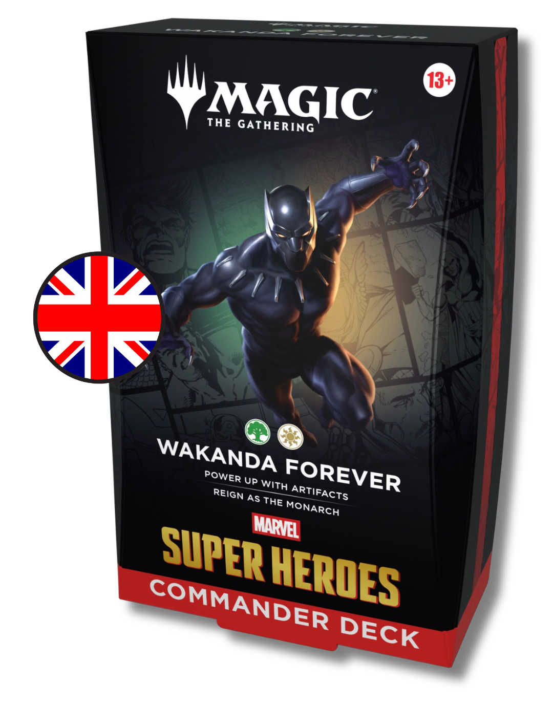 Magic The Gathering - Marvel Super Heroes - Commander Deck set (4 Decks) ENG MTG