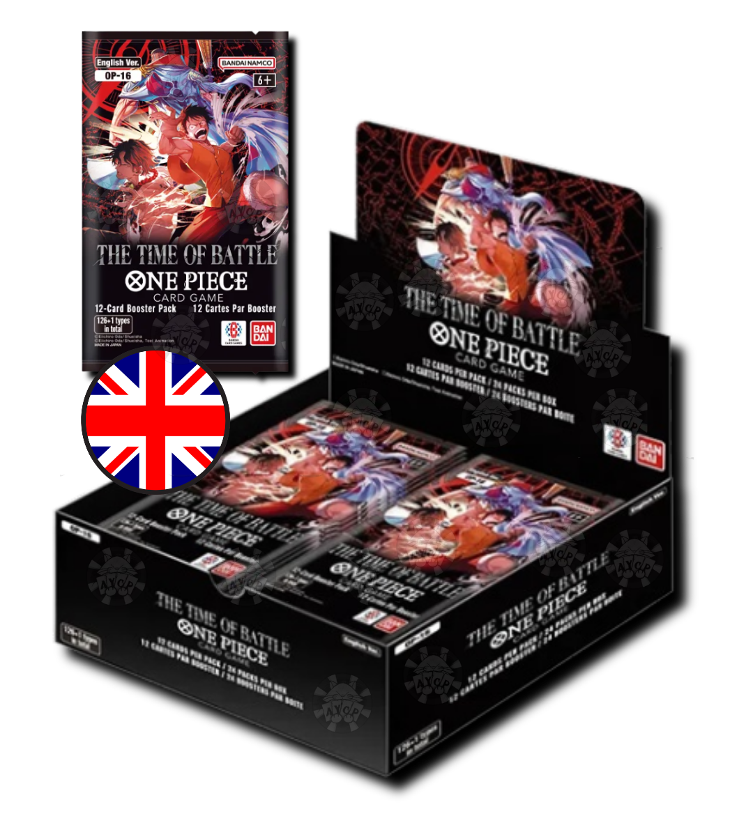 One Piece Card Game - OP16 The Time of Battle - Display booster box ENG - OP-16