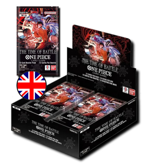 One Piece Card Game - OP16 The Time of Battle - Display booster box ENG - OP-16