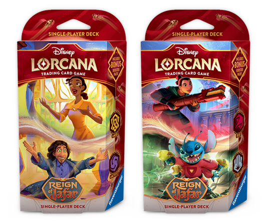 Lorcana: Reign of Jafar\Il Regno di Jafar - Bundle Single Player decks - ENG\ITA *PREORDINE*