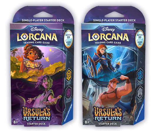 Lorcana - Ursula's Return -2x starter decks (1 of each type) ENG PREORDER
