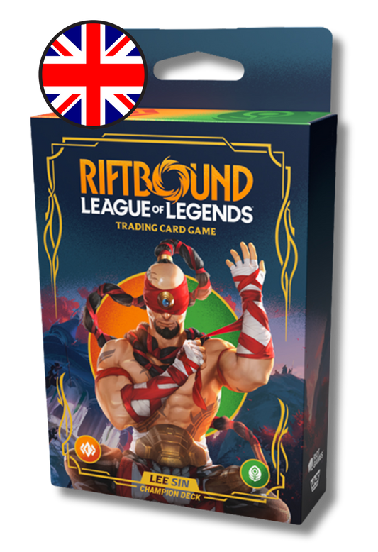 Riftbound: League of Legends - Set One: Origins - Lee Sin Champion Deck - ENG