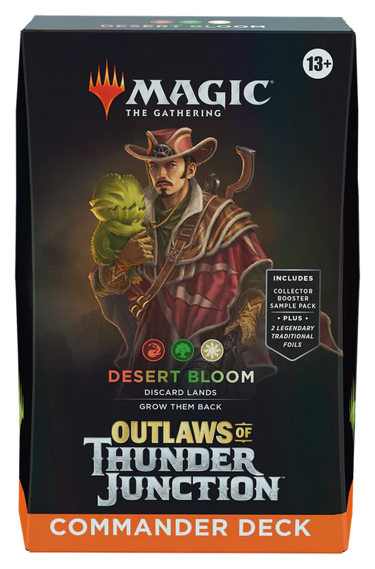 MTG - Outlaws of Thunder Junction - Desert Bloom Commander Deck