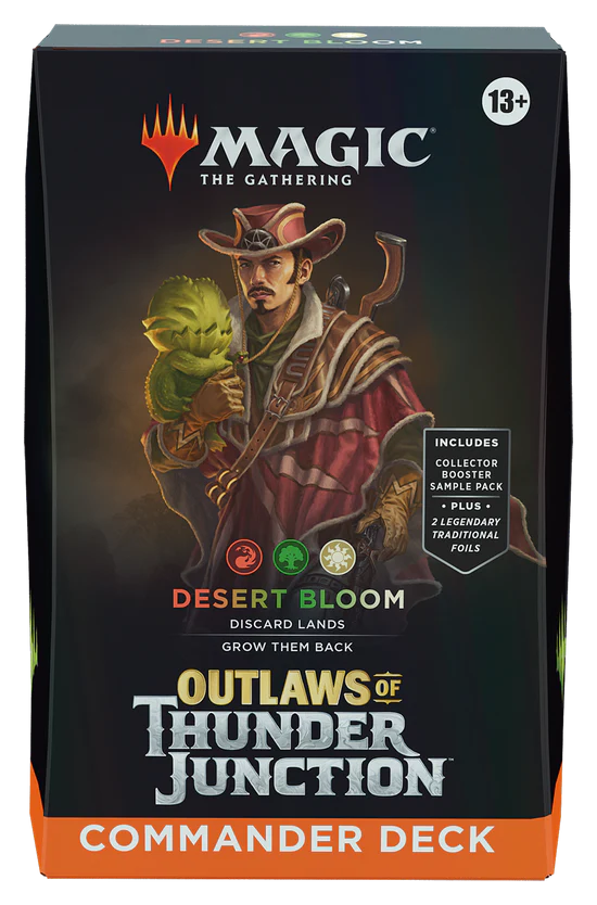 MTG - Outlaws of Thunder Junction - Desert Bloom Commander Deck