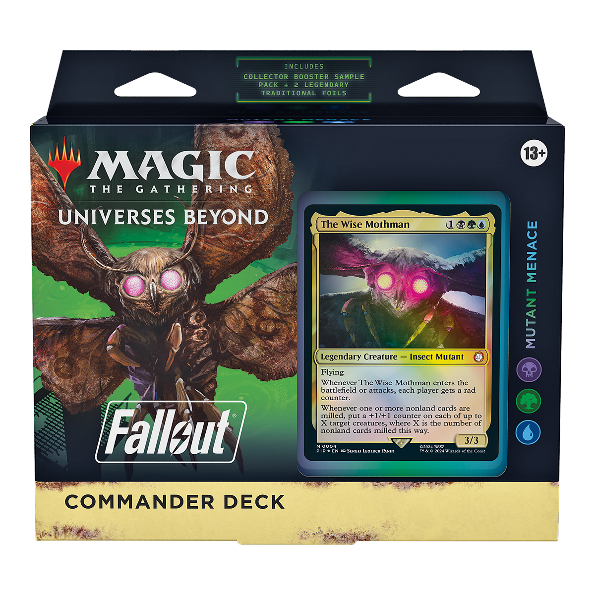 Magic: The Gathering - Fallout - Commander Deck Mutant Menace | ENG