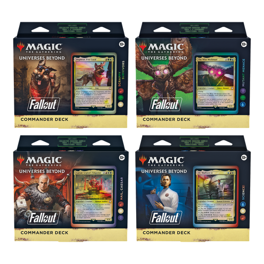 Magic: The Gathering - Fallout - Commander Deck Set (4 decks) | ENG