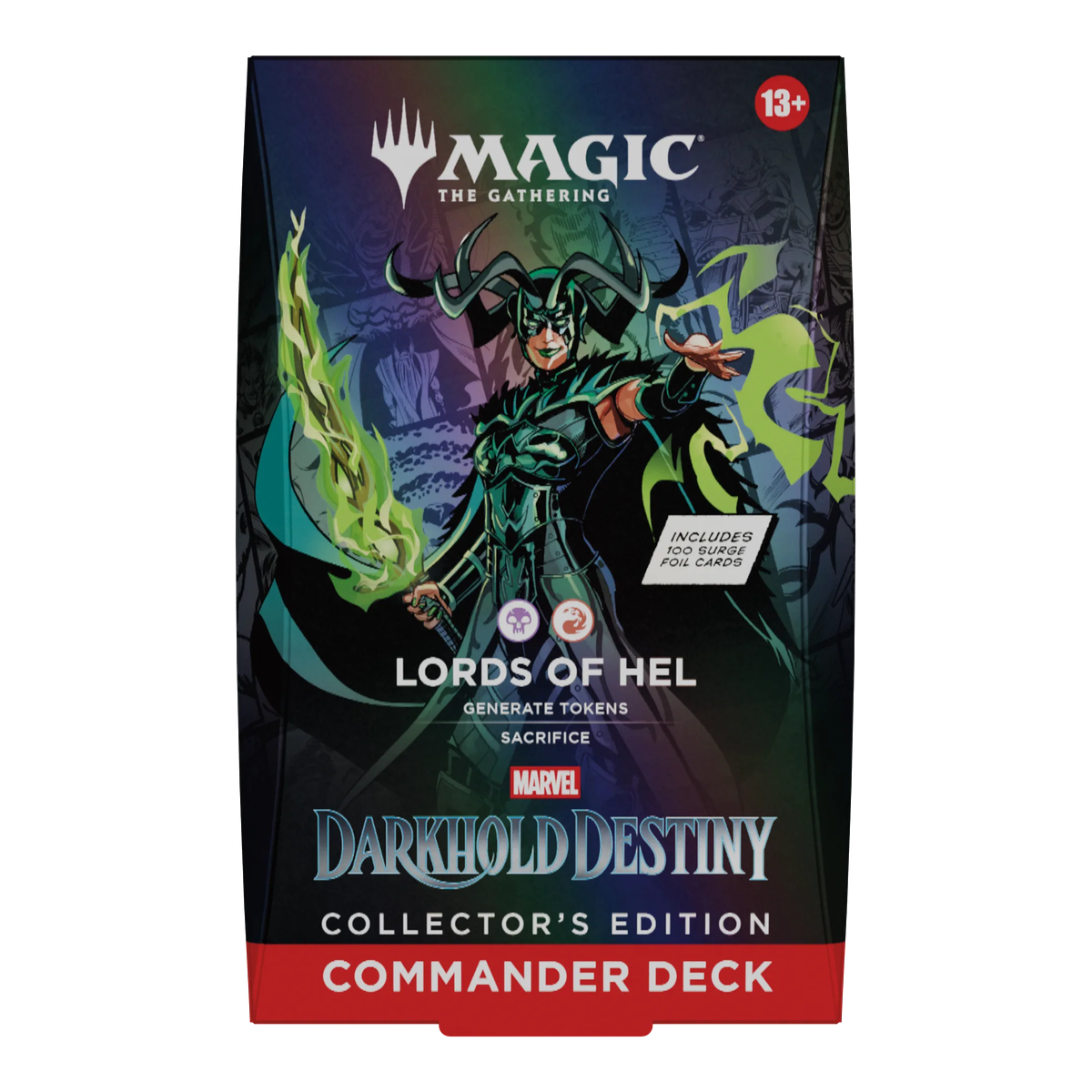 Magic: The Gathering - Marvel: Darkhold Destiny - Commander Deck Collector's Edition Lords of Hel | ENG
