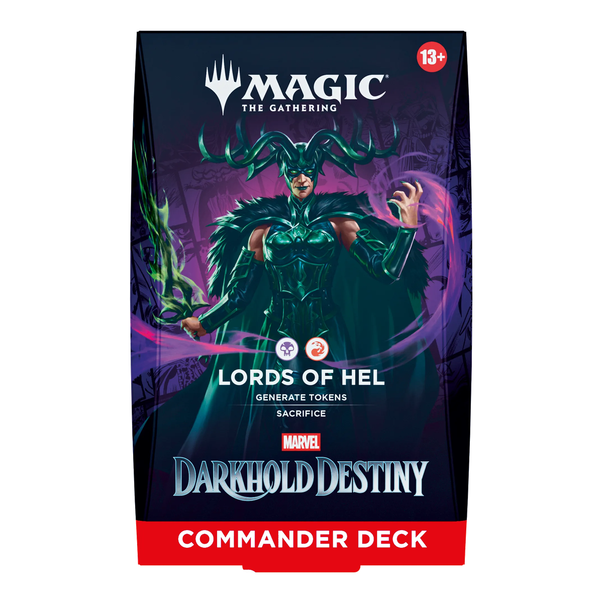 Magic: The Gathering - Marvel: Darkhold Destiny - Commander Deck Lords of Hel | ENG