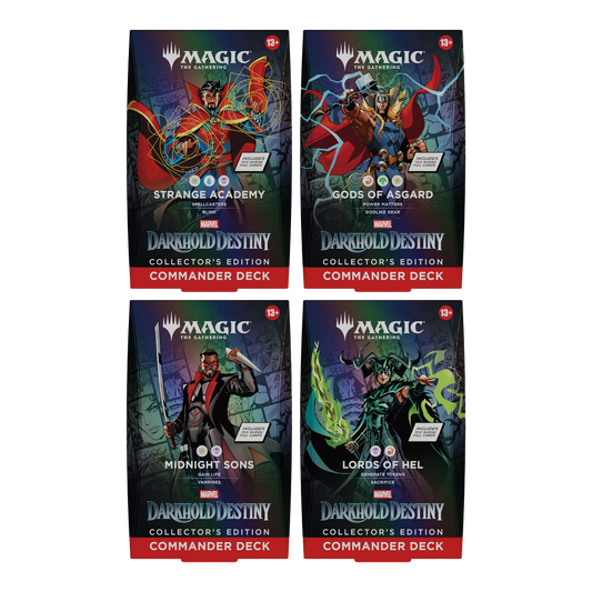 Magic: The Gathering - Marvel: Darkhold Destiny - Commander Deck Set Collector's Edition (4 decks) | ENG