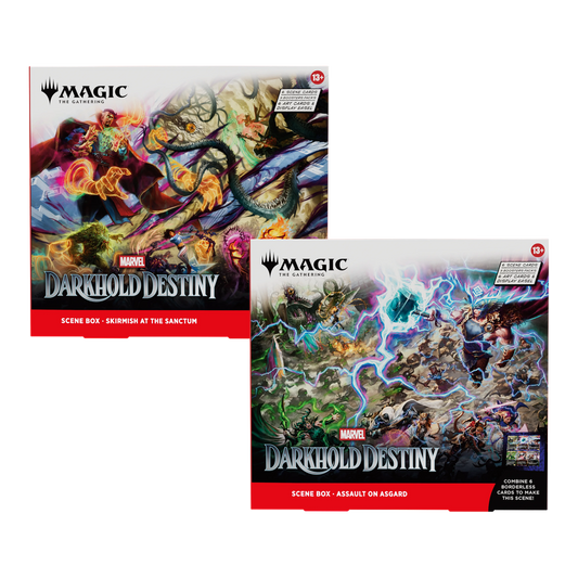 Magic: The Gathering - Marvel: Darkhold Destiny - Scene Box - Assault on Asgard + Skirmish at the Sanctum | ENG