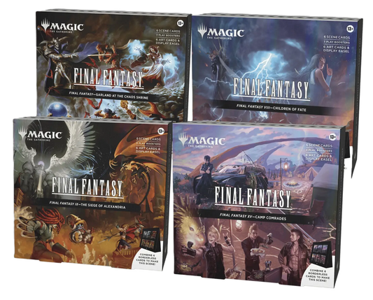 Magic The Gathering - Final Fantasy - Scene FI, FVIII, FIX, FV ENG MTG