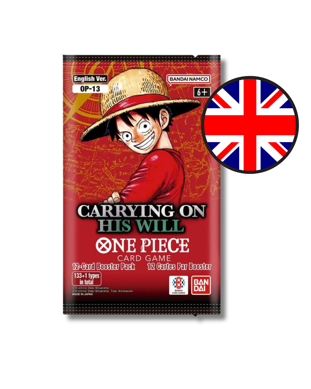 One Piece Card Game - OP-13 Carrying on His Will - Booster Pack OP13 | ENG