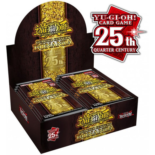 Yu-Gi-Oh! - Quarter Century Bonanza \ Bonanza Quarto di Secolo - Display Booster Box - ENG \ ITA *PREORDINE*