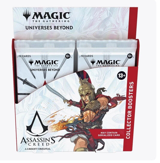 MTG – Universes Beyond: Assassin's Creed Collector’s Booster (12 PACKS) – ENG