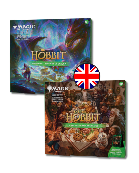 Magic: The Gathering - The Hobbit - Scene Box - Treasures of Smaug + Crack the Plates MTG ENG