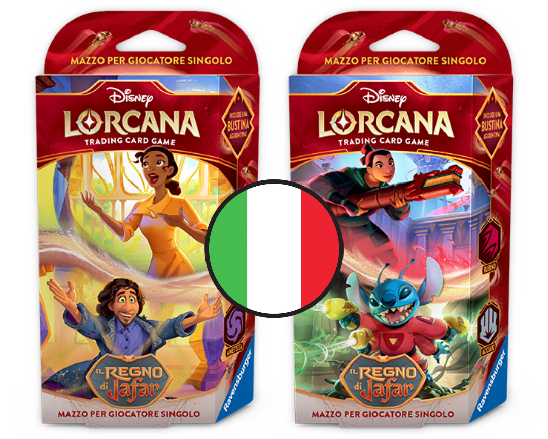 Lorcana: Reign of Jafar\Il Regno di Jafar - Bundle Single Player decks - ENG\ITA *PREORDER*
