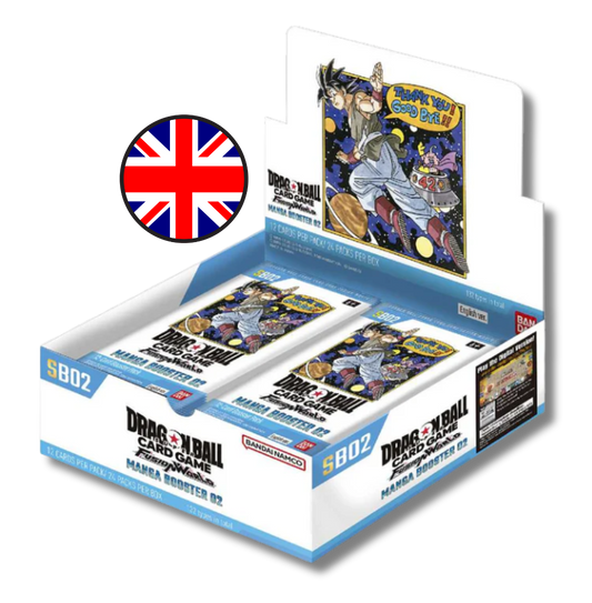 Dragon Ball Super Card Game Fusion World Display Booster Box - SB-02 Manga Booster Pack SB02 ENG